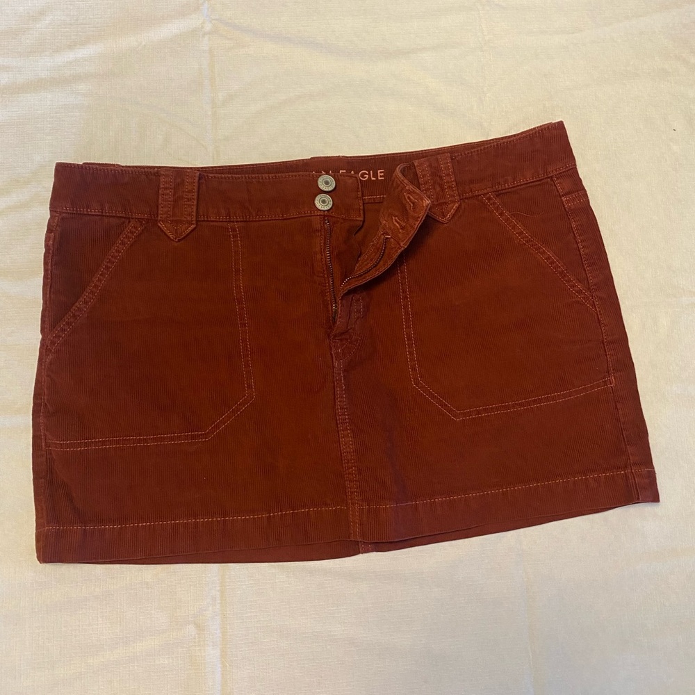 American Eagle low rise corduroy skirt